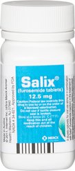 Salix (Furosemide) Tablets for Dogs & Cats, 12.5-mg, 60 tablets