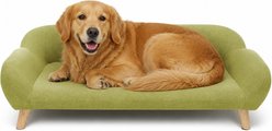 Sam's Pets Akkeri Linen Couch Dog Bed, Green, Large: 39-in slide 1 of 8