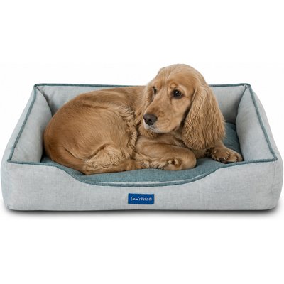 Sam's Pets Sam's Pets Arthur Dog Bed, Gray, Medium
