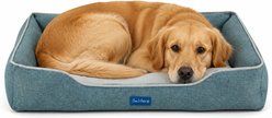 Sam's Pets Arthur Dog Bed, Teal, Large