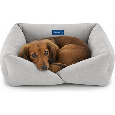 Sam's Pets Sam's Pets Ellie Dog Bed, Gray, Small