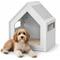 Show in main carousel: Sam's Pets Forest 23-in Dog House, White Oak, Medium slide 1 of 9