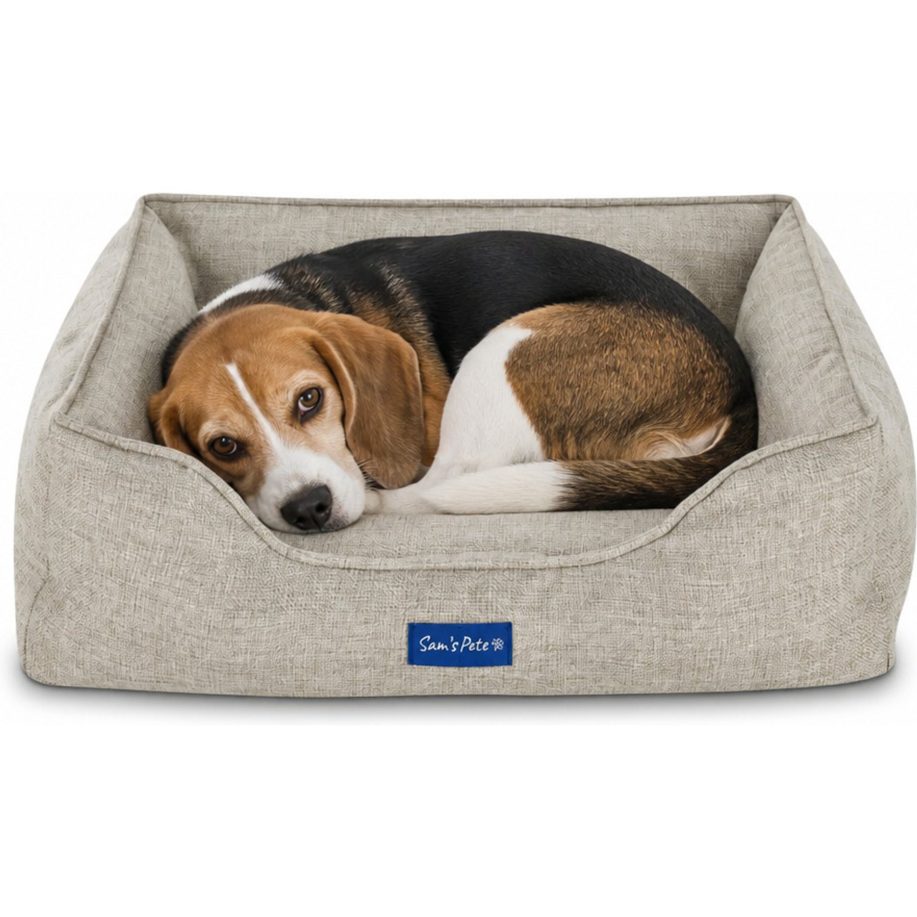 Sam's Pets Julius Dog Bed, Brown, Small