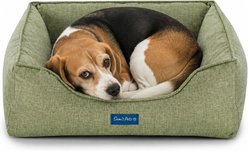 Sam's Pets Julius Dog Bed, Olive, Small