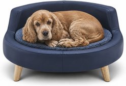 Sam's Pets Milo Elevated Dog & Cat Bed, Navy, Large slide 1 of 9