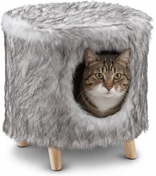 Sam's Pets Pufak 16-in Cat Tree Cylinder, Gray