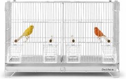 Sam's Pets Willow Bird Cage, 24-in, White