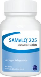 SAMeLQ 225-mg Liver Care Chewable Tablet Supplement for Dogs & Cats, 60 count