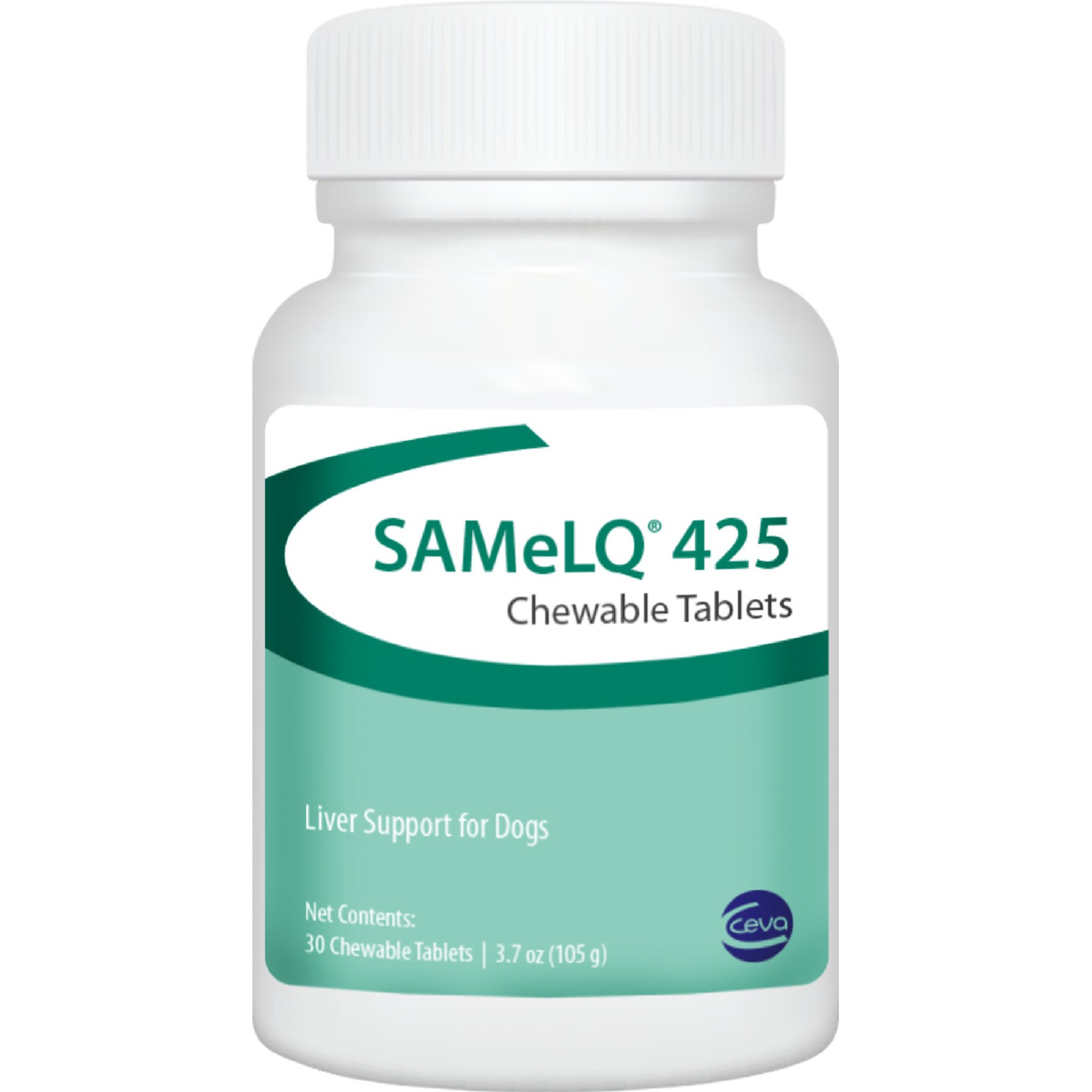 SAMeLQ 425-mg Liver Care Chewable Tablet Supplement for Dogs & Cats, 30 count