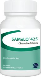 SAMeLQ 425-mg Liver Care Chewable Tablet Supplement for Dogs & Cats, 60 count