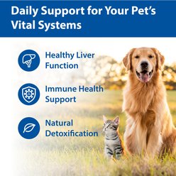 SAMeLQ 425-mg Liver Care Chewable Tablet Supplement for Dogs & Cats, 60 count slide 2 of 7