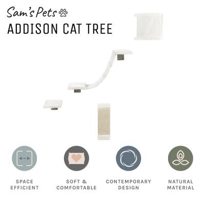 Show full view: Sam's Pets Addison Wall Climber Cat Tree slide 4 of 11