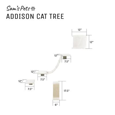 Show full view: Sam's Pets Addison Wall Climber Cat Tree slide 10 of 11
