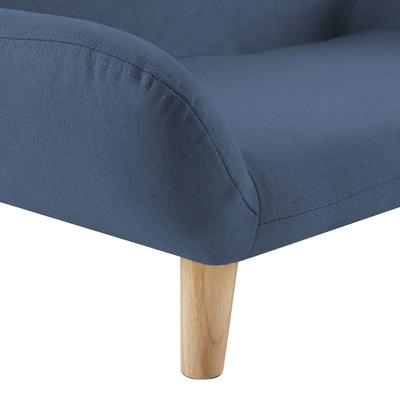 Show full view: Sam's Pets Akkeri Couch Dog Bed, Blue, Medium slide 9 of 9