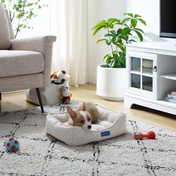 Sam's Pets Arlo Plaid Dog Bed, Brown, X-Small slide 2 of 9