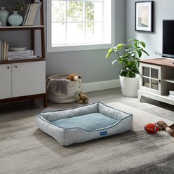 Sam's Pets Arthur Dog Bed, Gray, Medium