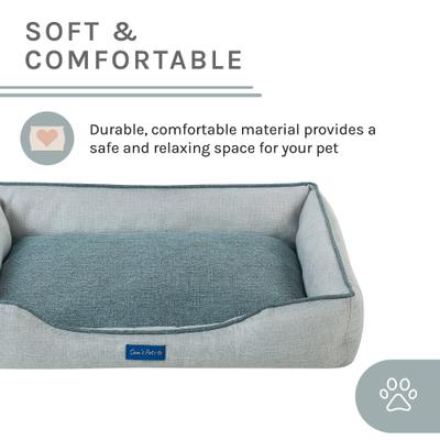 Show full view: Sam's Pets Arthur Dog Bed, Gray, Medium slide 7 of 10