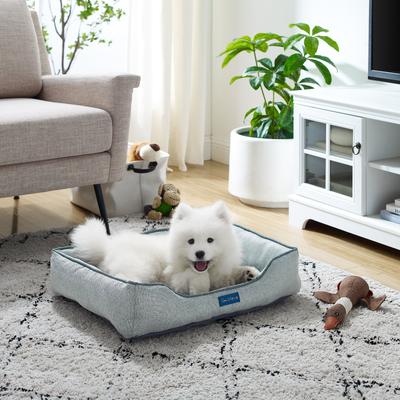 Show full view: Sam's Pets Arthur Dog Bed, Gray, Small slide 2 of 10