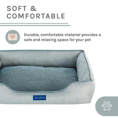 Show full view: Sam's Pets Arthur Dog Bed, Gray, Small slide 7 of 10