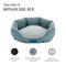 Show in main carousel: Sam's Pets Arthur Hexagon Dog Bed, Teal, Small slide 3 of 10