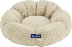 Sam's Pets Chloe Cuddler Bolster Dog Bed, Beige, Medium slide 1 of 9