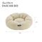 Show in main carousel: Sam's Pets Chloe Cuddler Bolster Dog & Cat Bed, Beige, Medium slide 9 of 10
