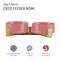 Show in main carousel: Sam's Pets Coco Single Ceramic Dog Bowl with Wood Stand, Pink, Double slide 5 of 8