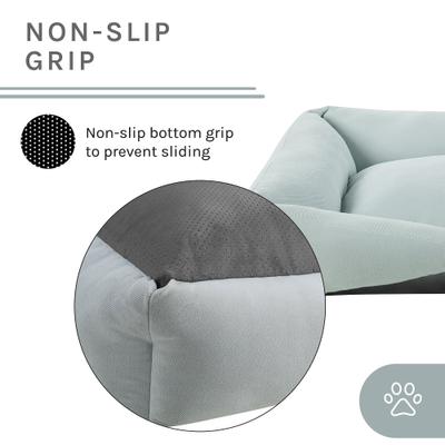 Show full view: Sam's Pets Ellie Dog Bed, Light Blue, Medium slide 4 of 8