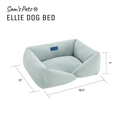 Show full view: Sam's Pets Ellie Dog Bed, Light Blue, Small slide 9 of 9