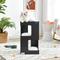 Show in main carousel: Sam's Pets Escher 23.5-in Faux Fur Cat Tree & Condo, Black slide 3 of 10