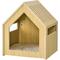 Show in main carousel: Sam's Pets Forest 23-in Dog House, Natural Oak, Medium slide 1 of 10