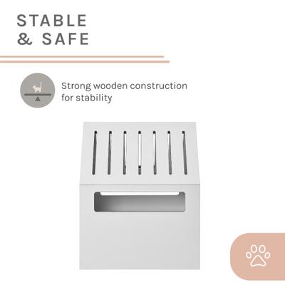 Show full view: Sam's Pets Forest 23-in Dog House, White Oak, Medium slide 9 of 10