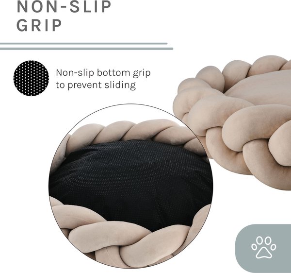 Sam's Pets Ivy Bolster Dog & Cat Bed