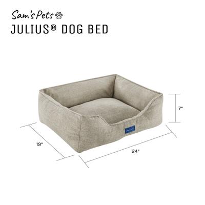 Show full view: Sam's Pets Julius Dog Bed, Brown, Small slide 9 of 10