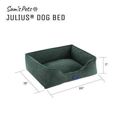 Show full view: Sam's Pets Julius Dog Bed, Green, Small slide 8 of 9