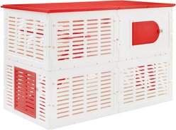 Sam's Pets Kuritsa Shadow Bird Coop, White