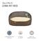 Show in main carousel: Sam's Pets Luna Bolster Dog & Cat Bed, 23-in, Brown Oak slide 7 of 10