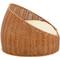 Show in main carousel: Sam's Pets Luna Bolster Dog & Cat Bed, 23-in, Natural Oak slide 3 of 7