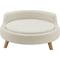 Show in main carousel: Sam's Pets Milo Elevated Dog & Cat Bed, Ivory, Large slide 1 of 10