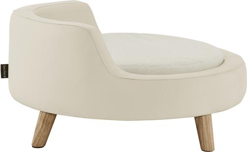 Show full view: Sam's Pets Milo Elevated Dog & Cat Bed, Ivory, Large slide 4 of 10