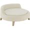 Show in main carousel: Sam's Pets Milo Elevated Dog & Cat Bed, Ivory, Large slide 3 of 10