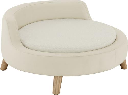 Show full view: Sam's Pets Milo Elevated Dog & Cat Bed, Ivory, Large slide 3 of 10