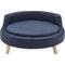 Show in main carousel: Sam's Pets Milo Elevated Dog & Cat Bed, Navy, Large slide 1 of 10
