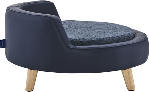 Show full view: Sam's Pets Milo Elevated Dog & Cat Bed, Navy, Large slide 4 of 10