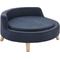 Show in main carousel: Sam's Pets Milo Elevated Dog & Cat Bed, Navy, Large slide 3 of 10