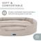 Show in main carousel: Sam's Pets Missy Round Dog Bed, Beige, Large slide 7 of 10