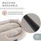 Show in main carousel: Sam's Pets Missy Round Dog Bed, Beige, Small slide 4 of 10