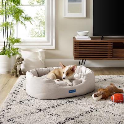 Show full view: Sam's Pets Missy Round Dog Bed, Beige, Small slide 8 of 10