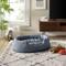 Show in main carousel: Sam's Pets Missy Round Dog Bed, Navy Blue, Small slide 1 of 11