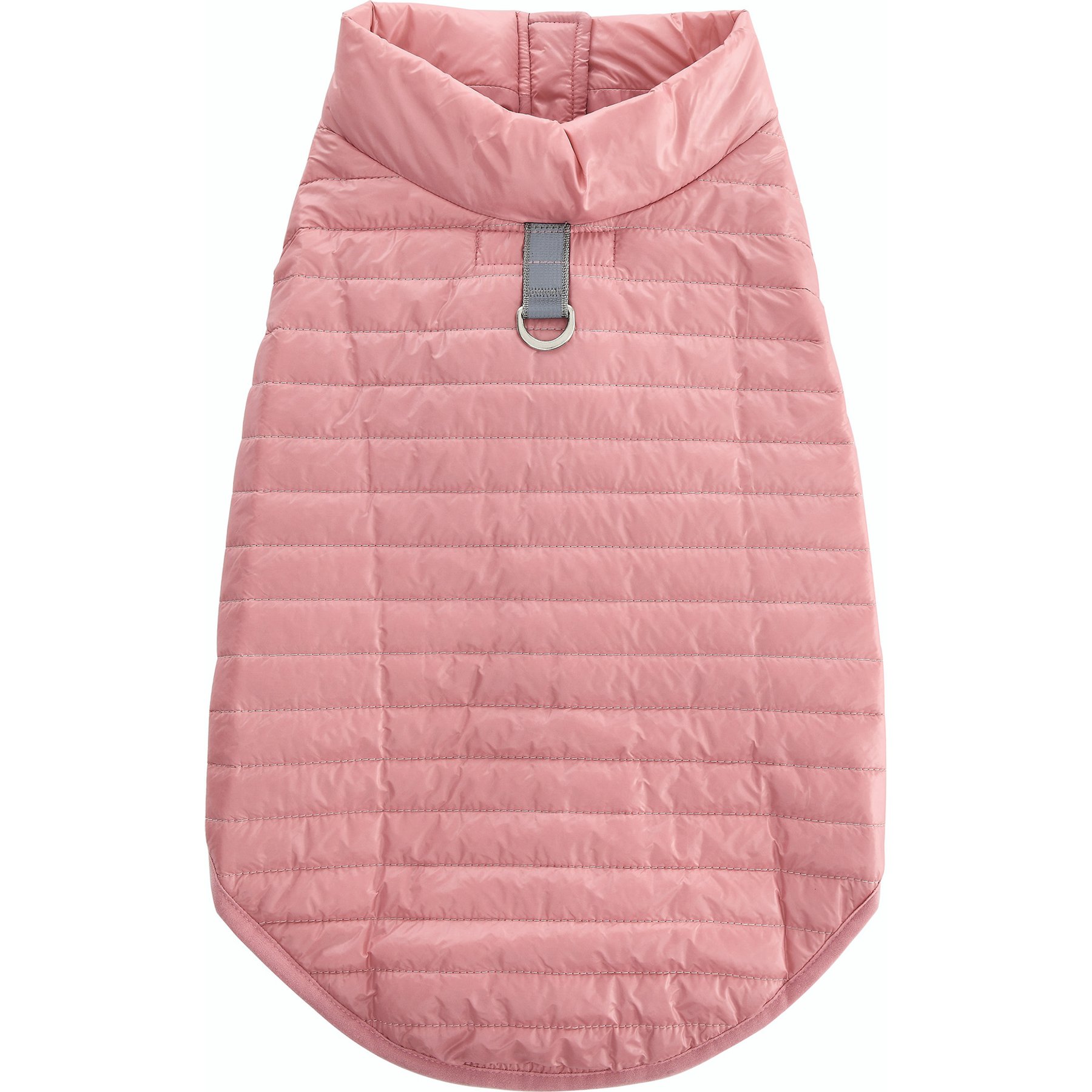 Sam's Pets Monty Dog Puffer Jacket, Pink, Medium